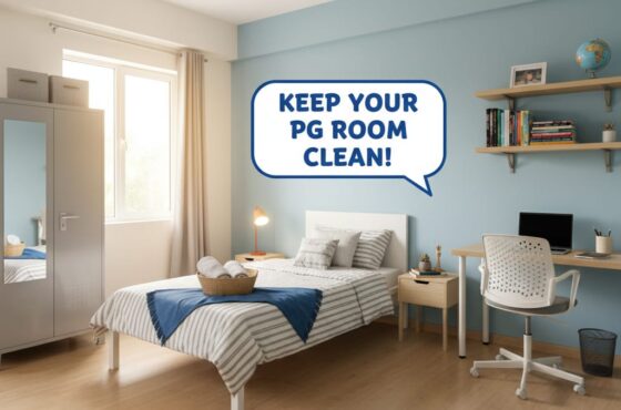How to Keep Your PG Room Clean and Tidy