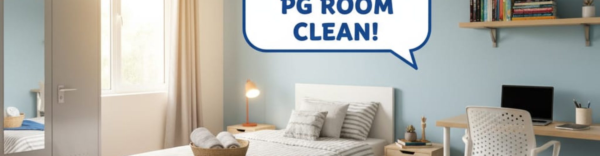How to Keep Your PG Room Clean and Tidy